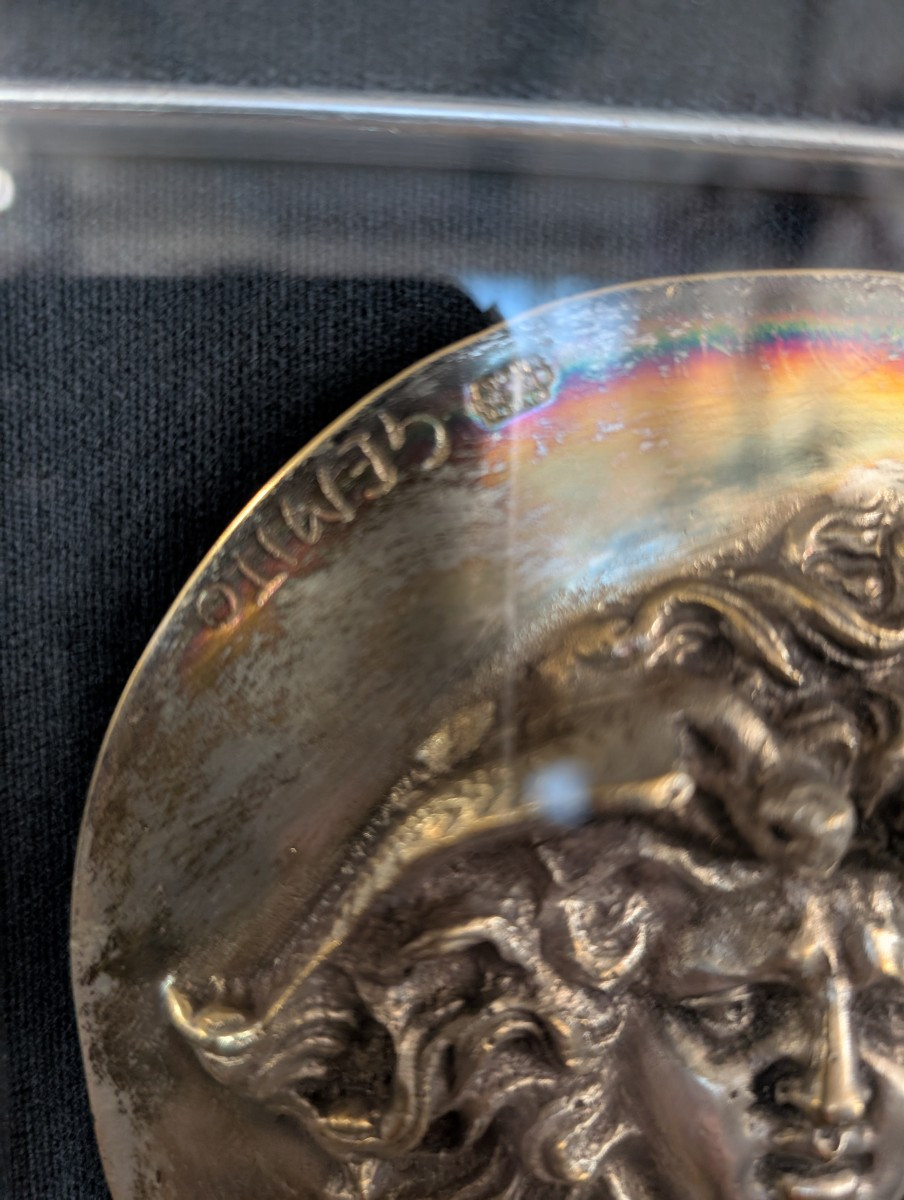 Vincenzo Gemito (1852–1929) Medusa – Bronzo argentato-photo-2