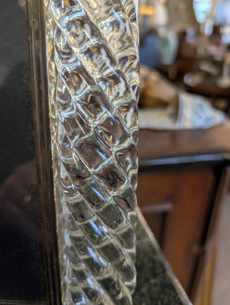 Cornice da tavolo per ritratto fotografico – Seguso Vetri d’Arte Murano, anni ’50-photo-3