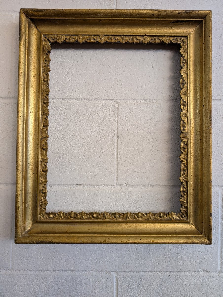 Cornice dorata originale, fine XVIII secolo-photo-2