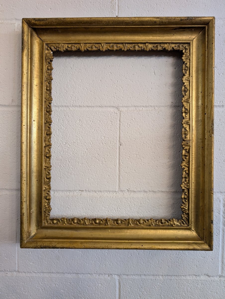 Cornice dorata originale, fine XVIII secolo-photo-3