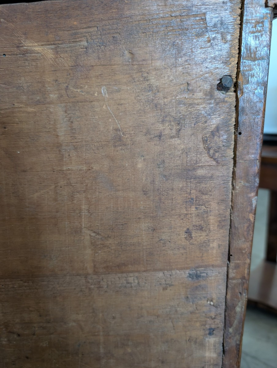 Elegante inginocchiatoio italiano lastronato e filettato – metà XVIII secolo-photo-4