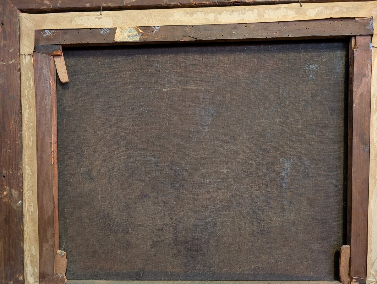 Diana ed Endimione – Dipinto del XVIII secolo-photo-4