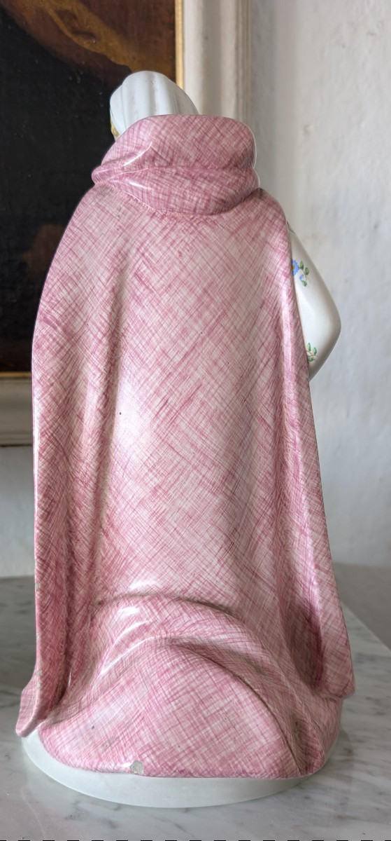 Madonna in Ceramica Ciamanna Torino – Scultura Sacra Anni ’50-photo-1