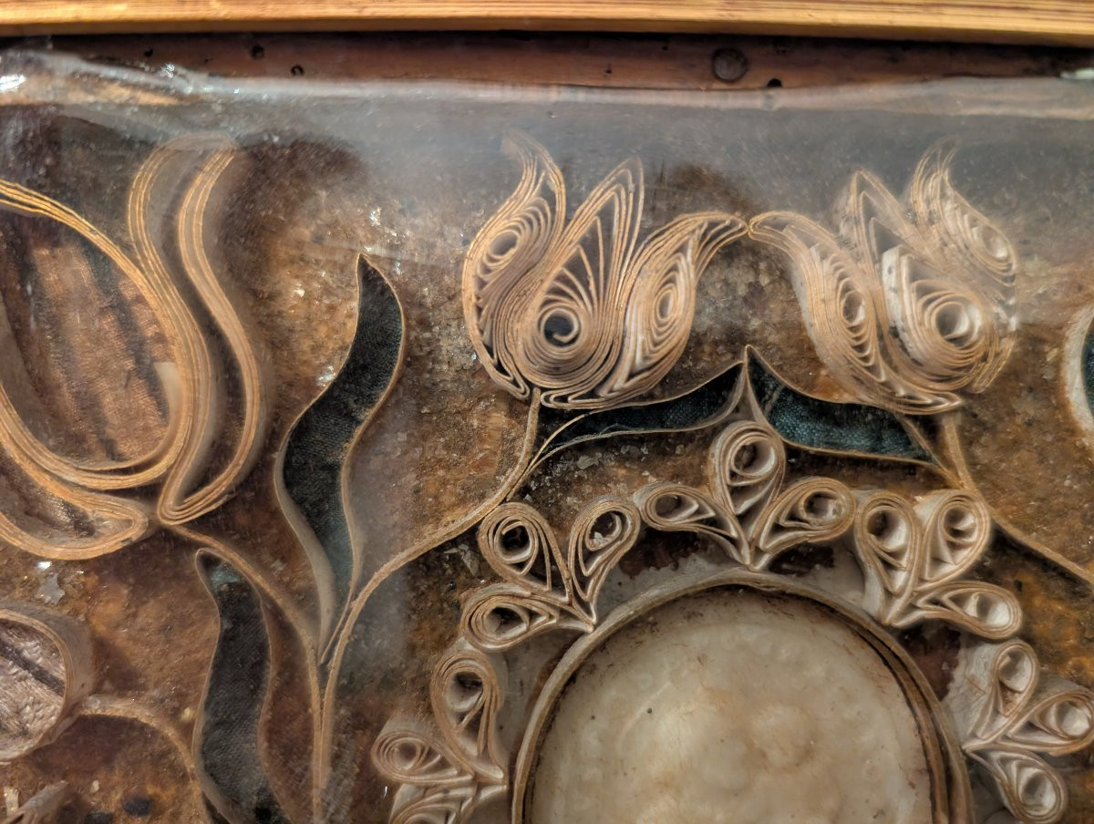 Reliquiario Agnus Dei in cera XVII secolo Innocenzo XI-photo-5