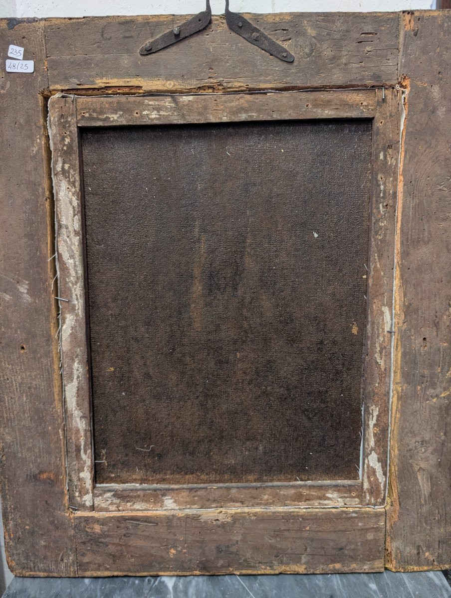 Vergine in preghiera, ambito di Sassoferrato, XVII secolo-photo-3