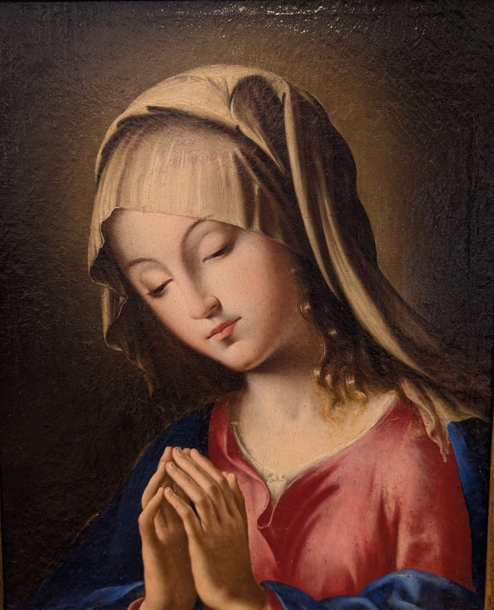 Vergine in preghiera, ambito di Sassoferrato, XVII secolo