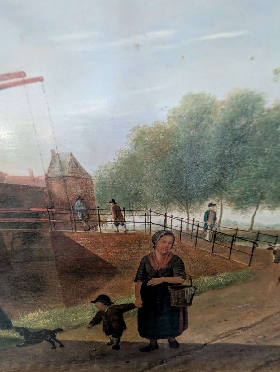 Paesaggio con figure e bestiame, Pieter Gerardus van Os-photo-3