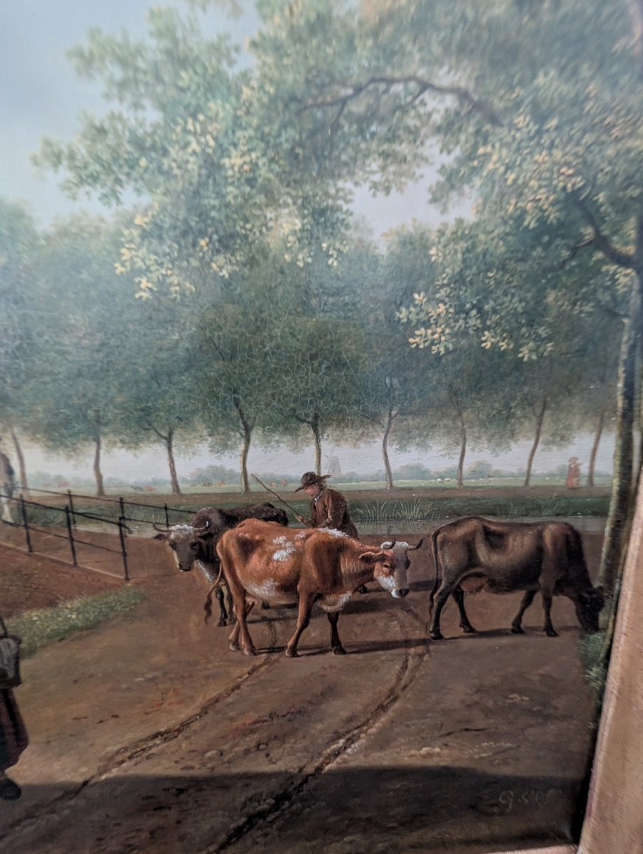 Paesaggio con figure e bestiame, Pieter Gerardus van Os-photo-1