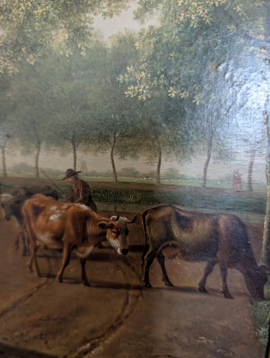 Paesaggio con figure e bestiame, Pieter Gerardus van Os-photo-6