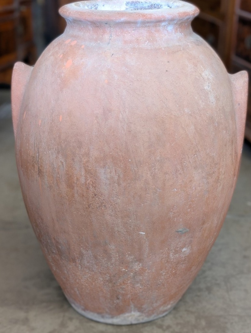 Orcio Da Olio Toscano In Terracotta Dell'Impruneta – Primi Dell'Ottocento-photo-2