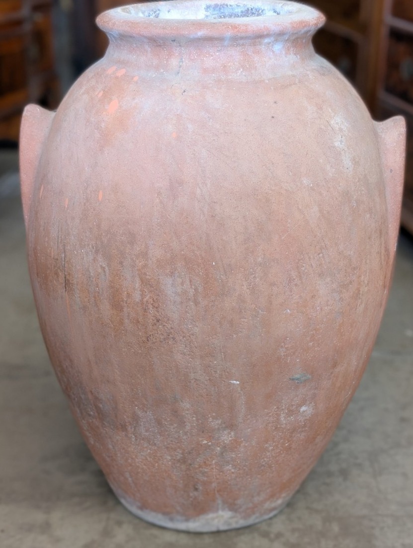 Orcio Da Olio Toscano In Terracotta Dell'Impruneta – Primi Dell'Ottocento-photo-4