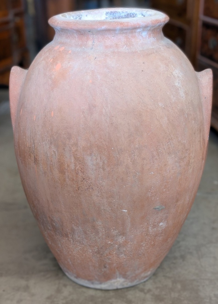 Orcio Da Olio Toscano In Terracotta Dell'Impruneta – Primi Dell'Ottocento