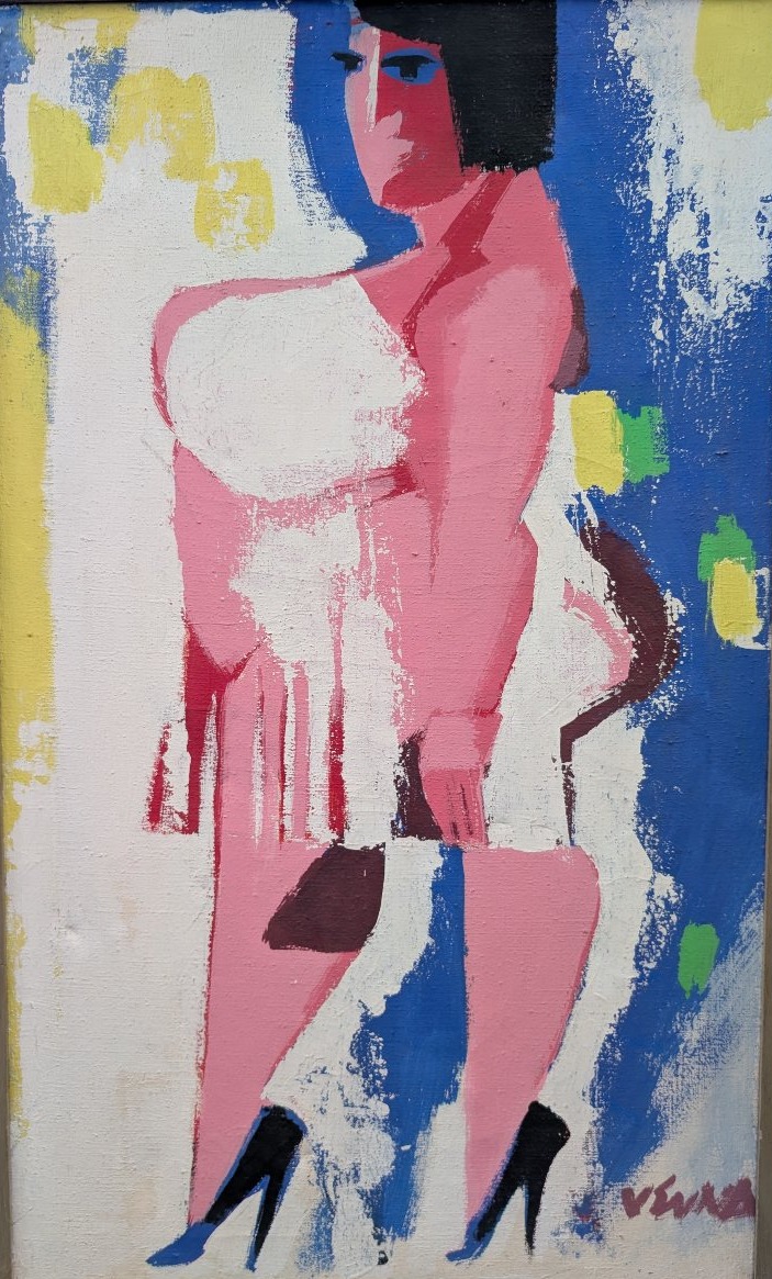 Lucio Venna (Firenze, 1897 – 1967) La Peripatetica, 1963-photo-2