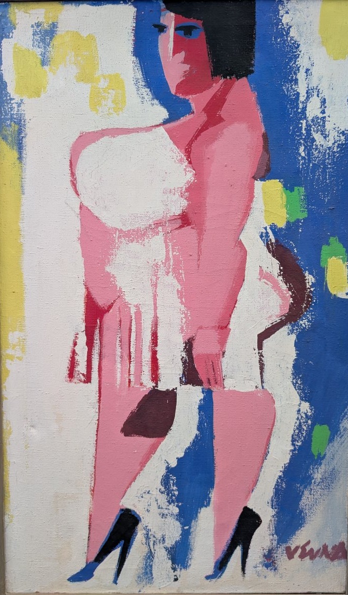 Lucio Venna (Firenze, 1897 – 1967) La Peripatetica, 1963