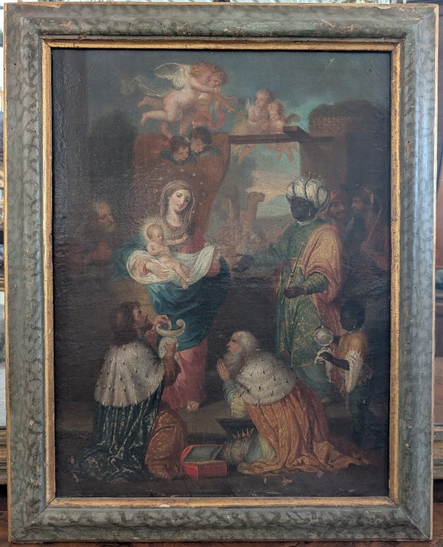 Adorazione dei Magi – Olio su tela – XVIII secolo