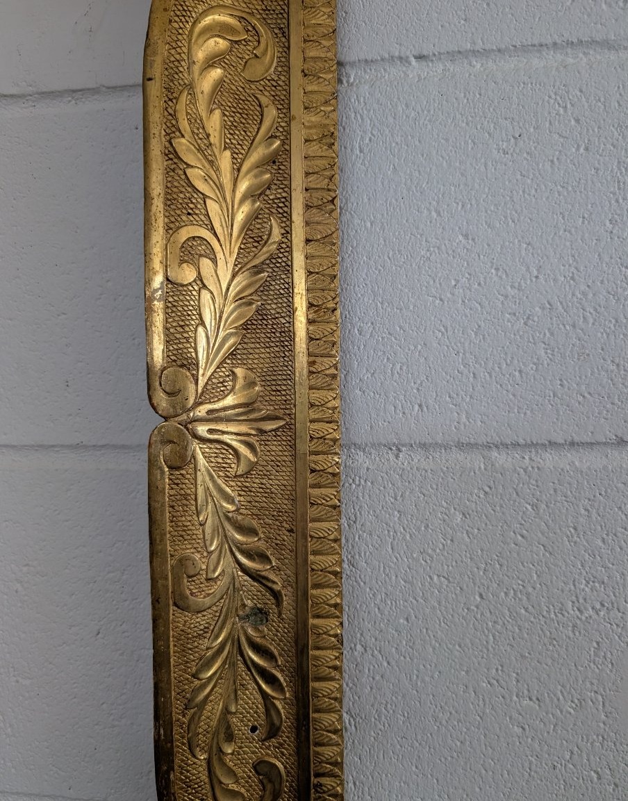 Cornice italiana in legno dorato – metà XIX secolo-photo-3