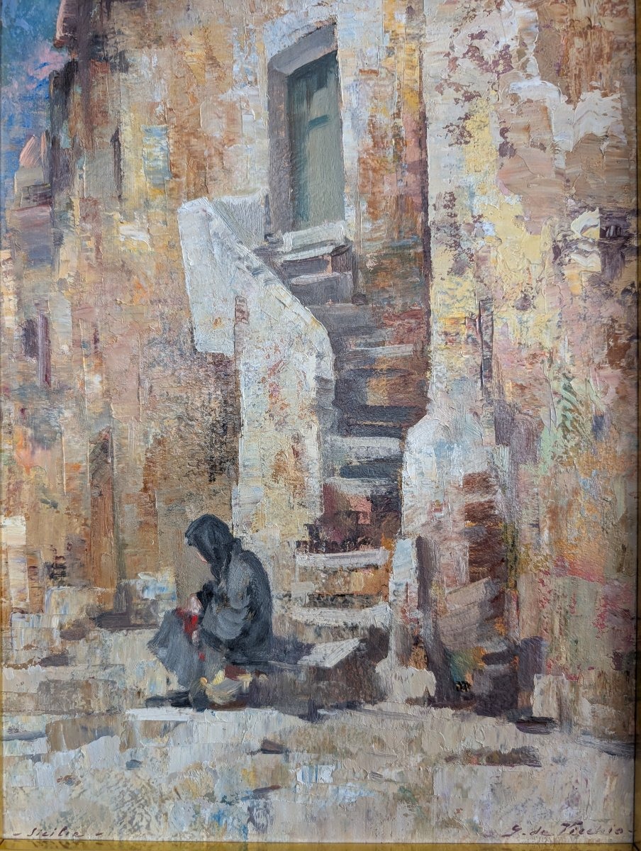 Giulio da Vicchio – Scorcio siciliano-photo-2