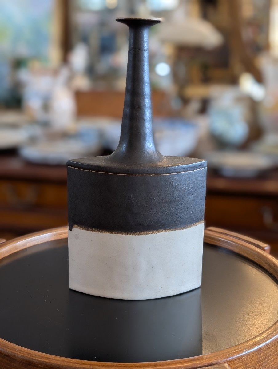 Bruno Gambone – Tre bottiglie in ceramica-photo-4