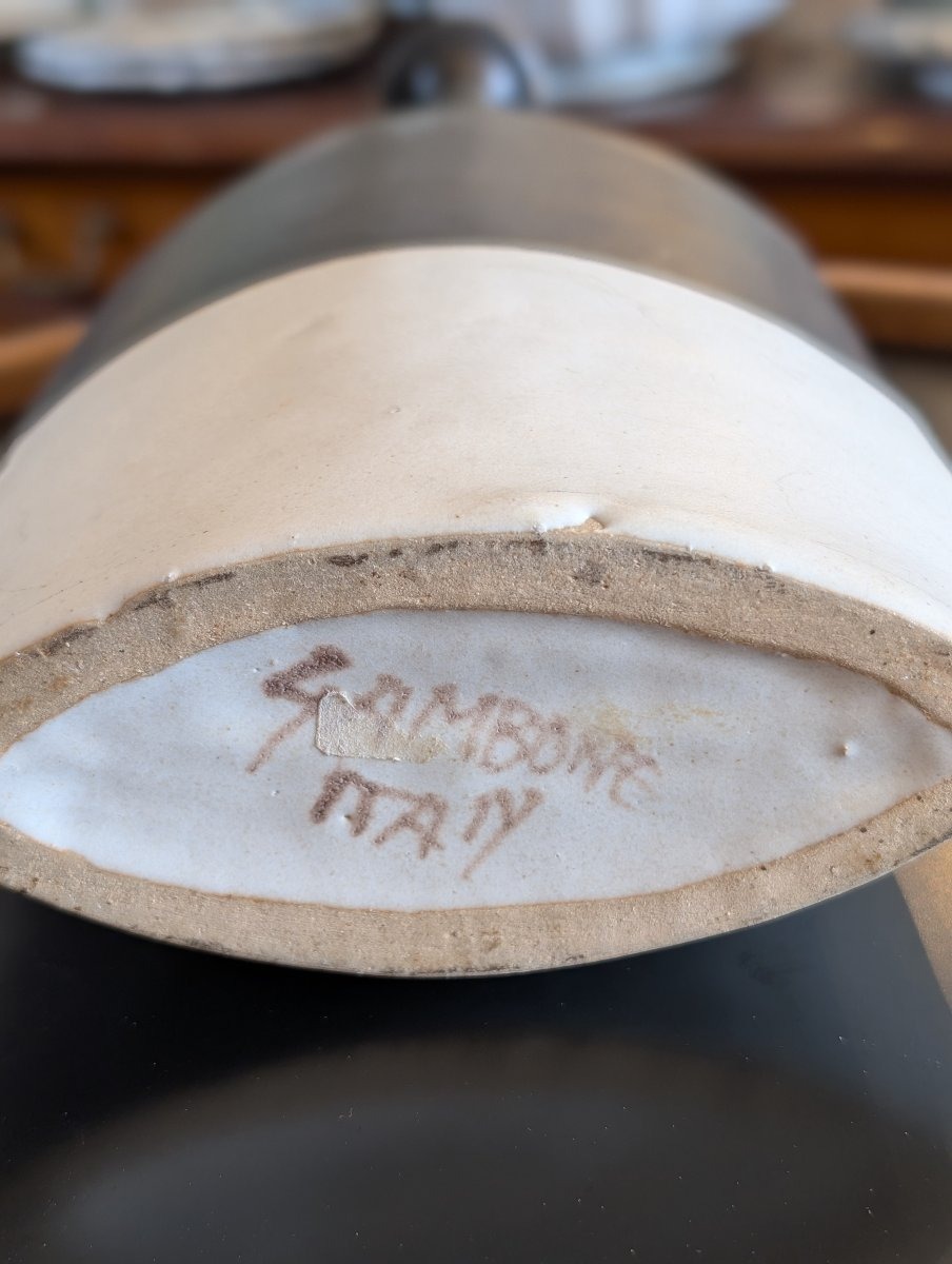 Bruno Gambone – Tre bottiglie in ceramica-photo-3