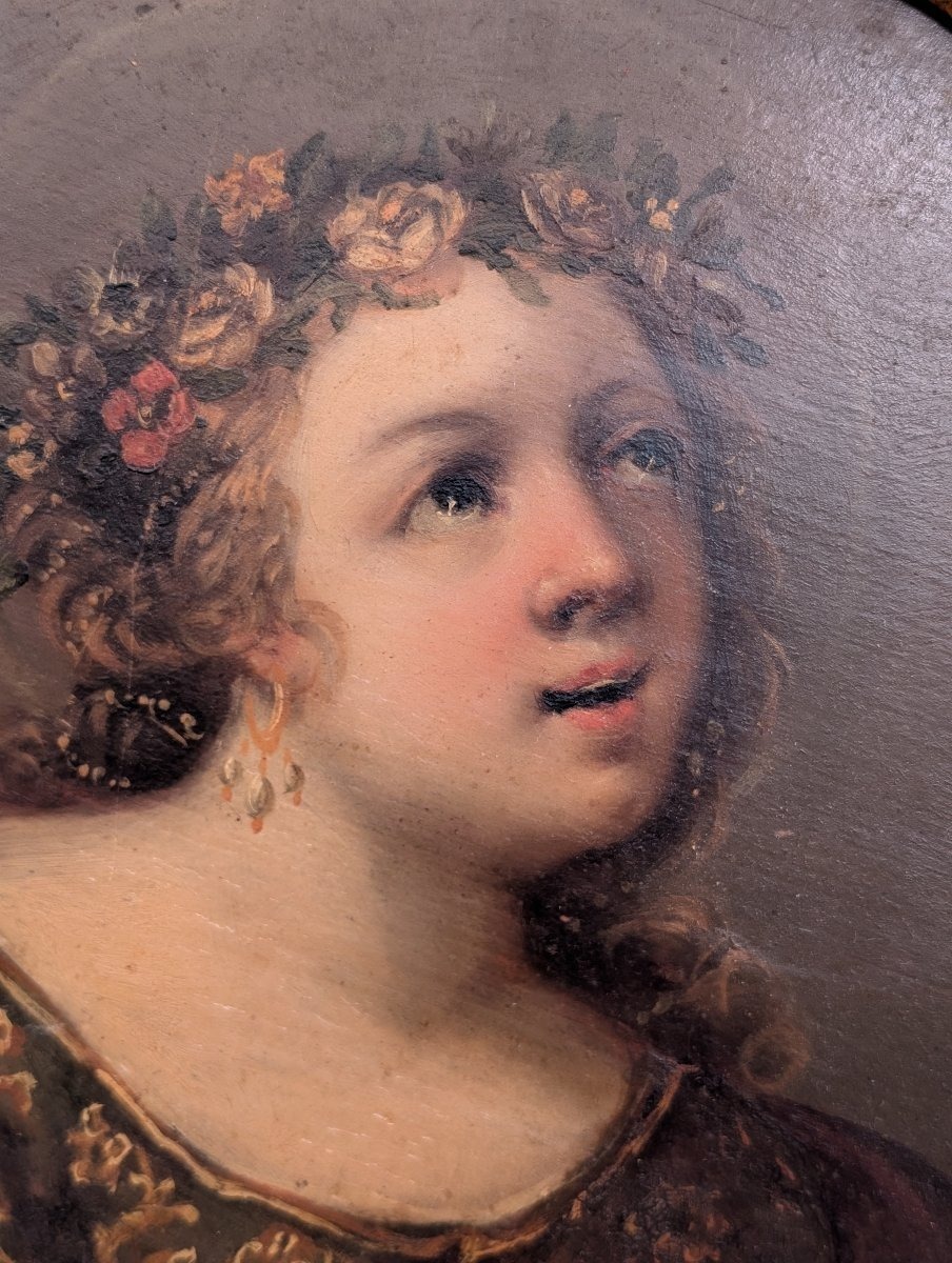 Santa Cecilia – Dipinto neoclassico della fine del XVIII secolo-photo-2
