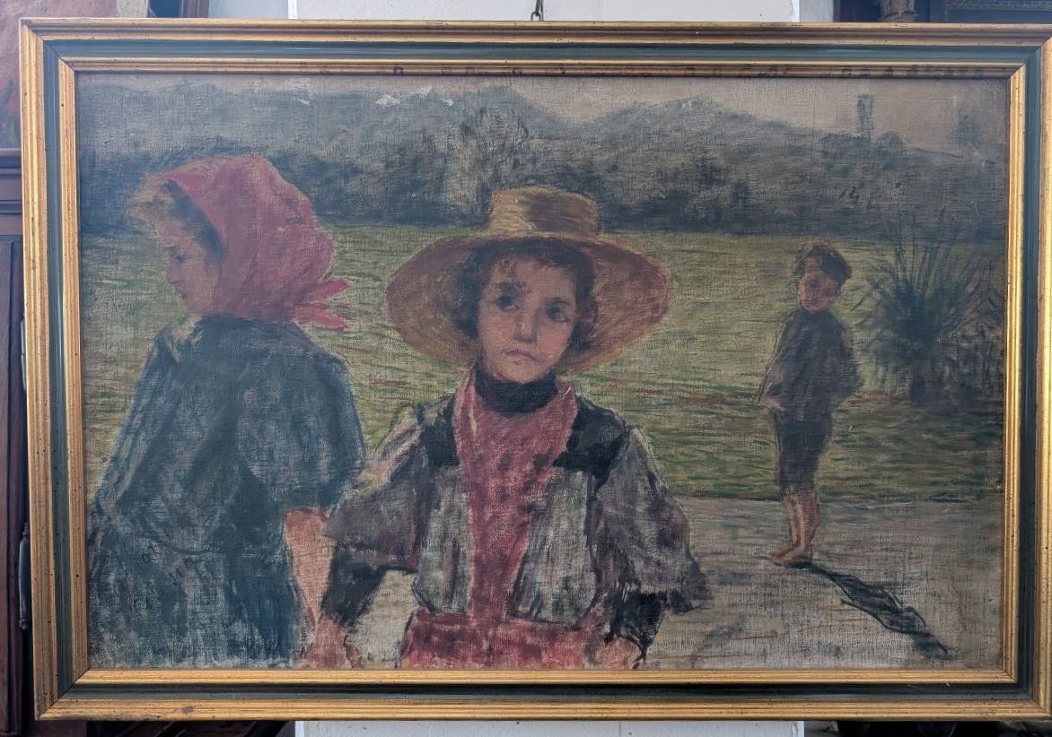 Carla Celesia di Vegliasco (1868–1939) – Figure in un paesaggio-photo-2