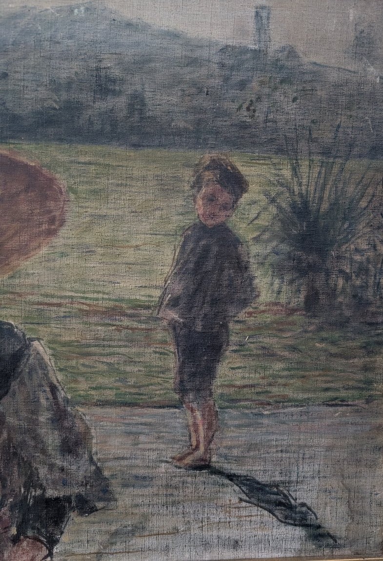 Carla Celesia di Vegliasco (1868–1939) – Figure in un paesaggio-photo-1