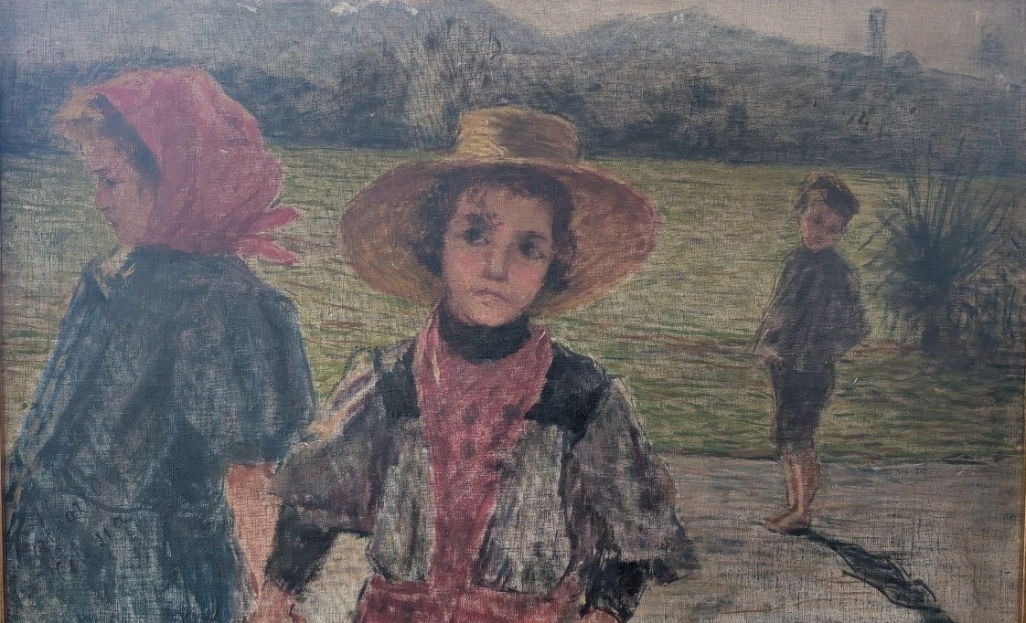 Carla Celesia di Vegliasco (1868–1939) – Figure in un paesaggio