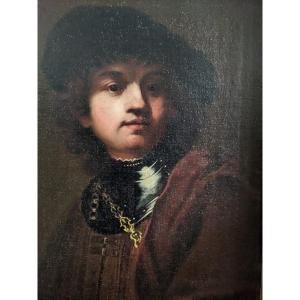 Ritratto del pittore Rembrandt Van Rijn 
