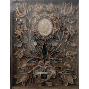 Reliquiario Agnus Dei in cera XVII secolo Innocenzo XI