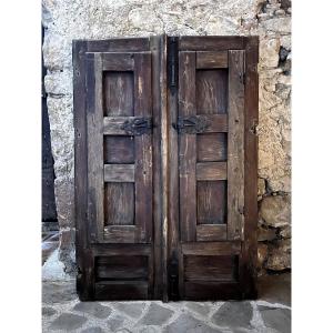 17th Century Spanish Window Shutter.