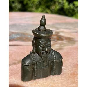 Hard Stone Snuffbox, Or Opium Pot, China, 19th Century.