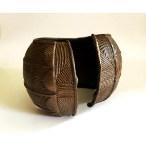 Bronze Slave Bracelet, Early 20th Century