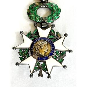 Legion Of Honour Silver And Enamel Medal
