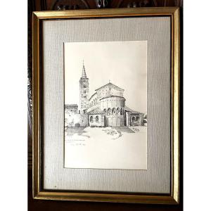 Drawing By Luigi Moretti