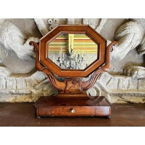 Tabletop Or Barber's Mirror, Louis Philippe Period