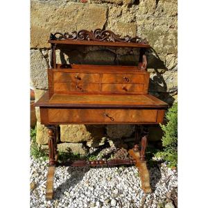 Louis Philippe Period Stepped Desk, Circa 1830