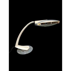 Fase Boomerang 2000 Table Lamp, Spanish Design From The 1960s.