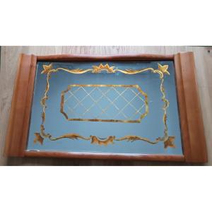 Tray 1940s, Signed