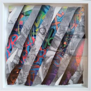 Ardpg - "mythological Combat Vs Urban Combat", Signed, Street Art