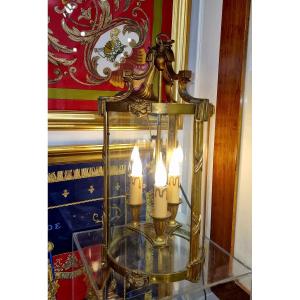 Gilt Bronze Lantern Circa 1950