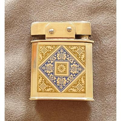 Foreign Chromed Metal Lighter