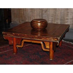 Antique Chinese Kang Table