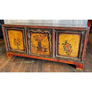 Antique Chinese Low Sideboard