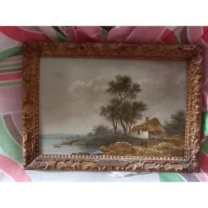 Oil On Panel, Lazare Bruandet (1755-1804)
