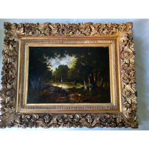 Oil On Canvas Signed Léon Richet (1847-1907)
