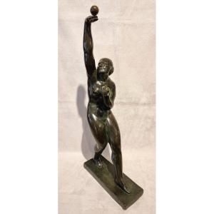Georges Chauvel Bronze Sculpture Art Deco 1930