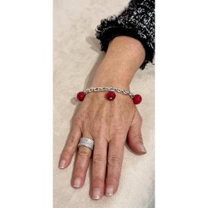 Arthus Bertrand Master Goldsmith Paris Silver Bracelet 