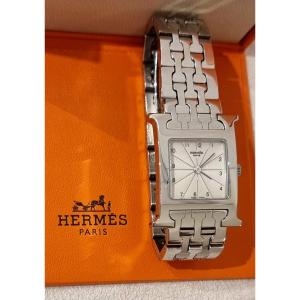 Hermès Heure H Steel Watch