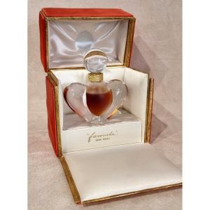 Marc Lalique Nina Ricci Farouche Crystal Perfume Bottle