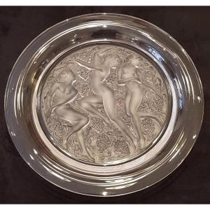 Lalique France Côte d'Or Cup 3 Figurines